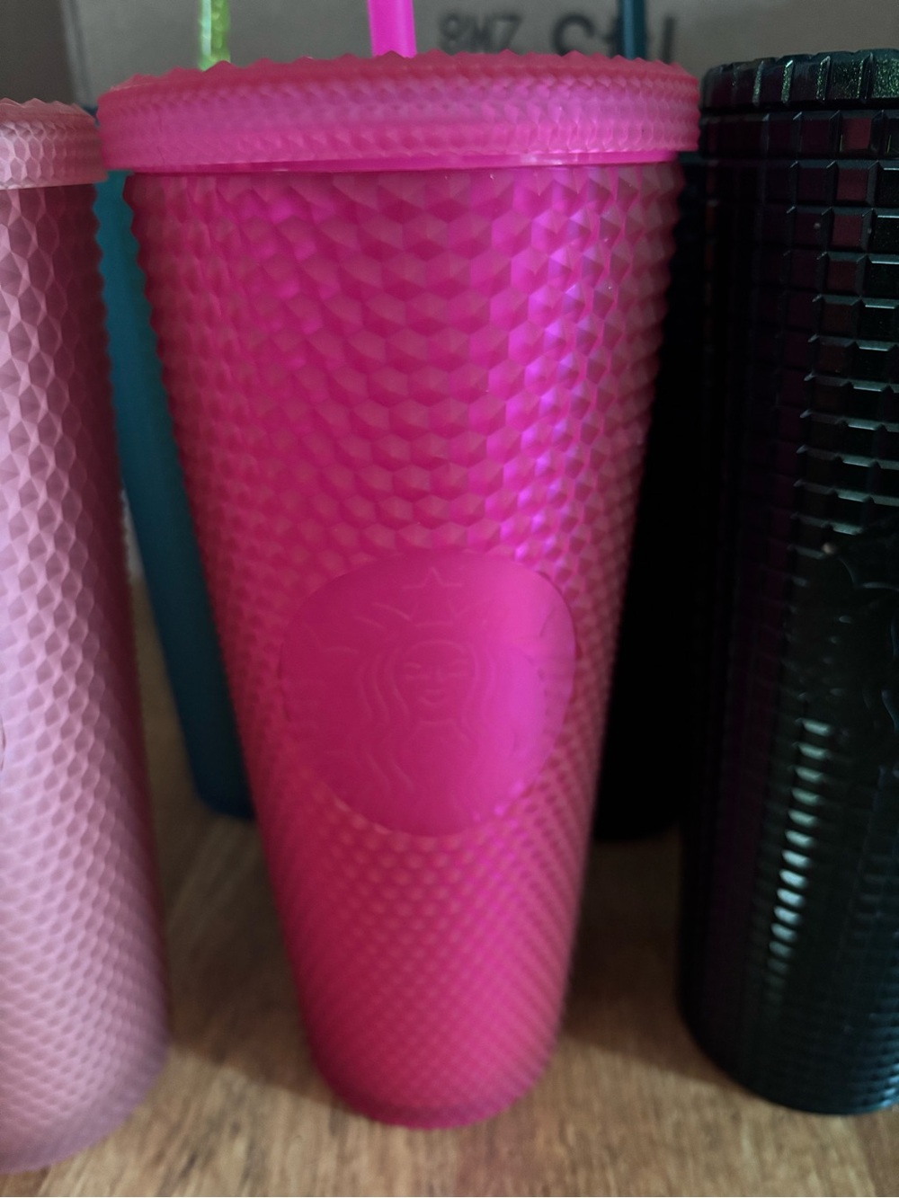 8 total Starbucks 24 oz tumblers. - Picture 3 of 10
